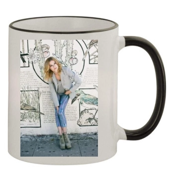 Emily VanCamp 11oz Colored Rim & Handle Mug