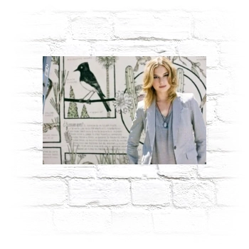 Emily VanCamp Metal Wall Art