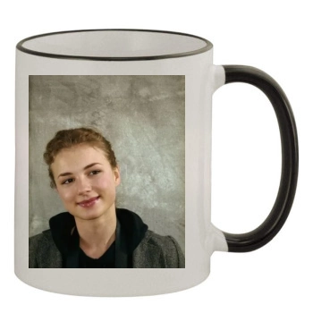 Emily VanCamp 11oz Colored Rim & Handle Mug