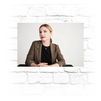 Emily VanCamp Metal Wall Art