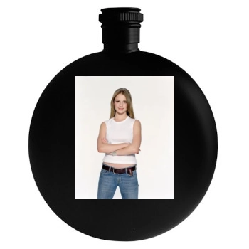 Emily VanCamp Round Flask