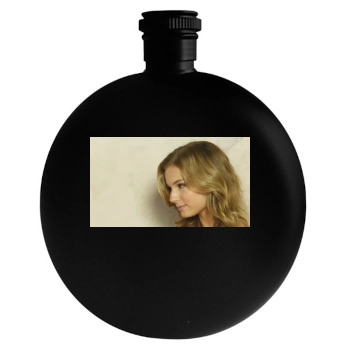 Emily VanCamp Round Flask