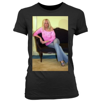 Emma Bunton Women's Junior Cut Crewneck T-Shirt