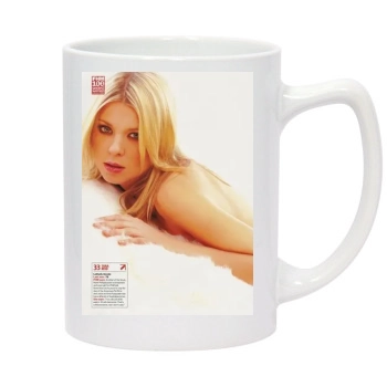 Tara Reid 14oz White Statesman Mug