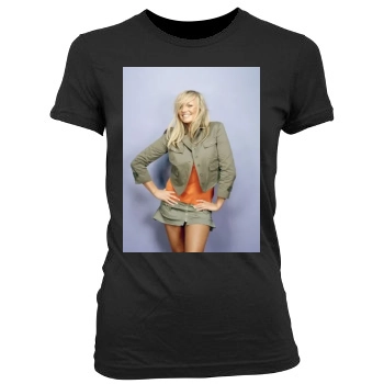 Emma Bunton Women's Junior Cut Crewneck T-Shirt