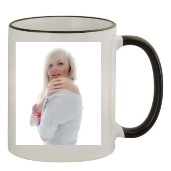 Emma Bunton 11oz Colored Rim & Handle Mug