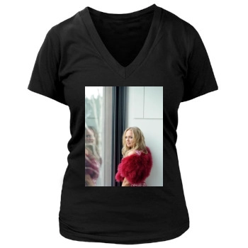 Emma Bunton Women's Deep V-Neck TShirt