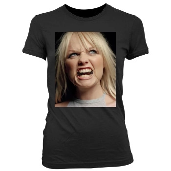 Emma Bunton Women's Junior Cut Crewneck T-Shirt