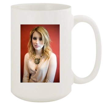 Emma Roberts 15oz White Mug