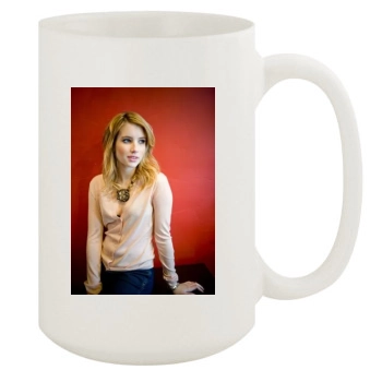 Emma Roberts 15oz White Mug