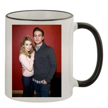 Emma Roberts 11oz Colored Rim & Handle Mug