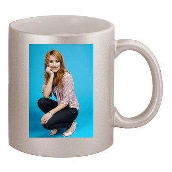 Emma Roberts 11oz Metallic Silver Mug