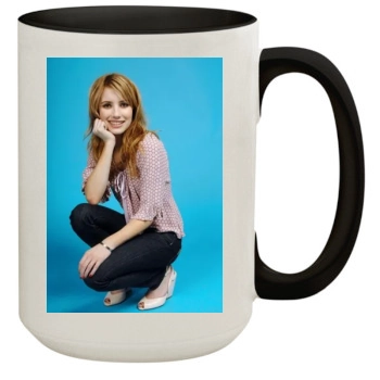 Emma Roberts 15oz Colored Inner & Handle Mug