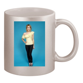 Emma Roberts 11oz Metallic Silver Mug