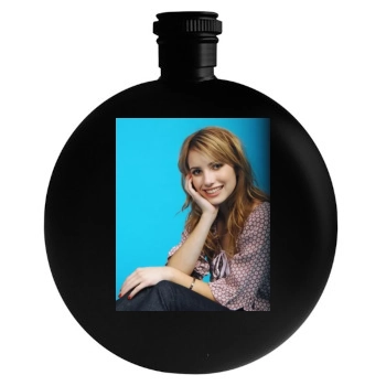 Emma Roberts Round Flask