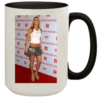 Tara Reid 15oz Colored Inner & Handle Mug