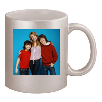 Emma Roberts 11oz Metallic Silver Mug