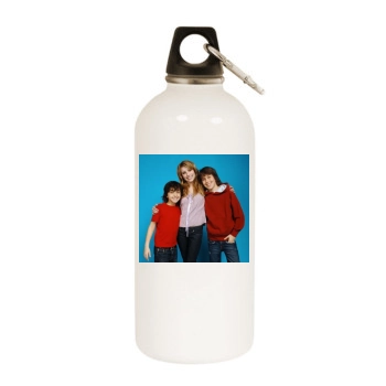 Emma Roberts White Water Bottle With Carabiner