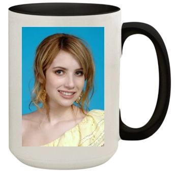 Emma Roberts 15oz Colored Inner & Handle Mug