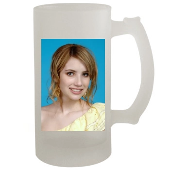 Emma Roberts 16oz Frosted Beer Stein