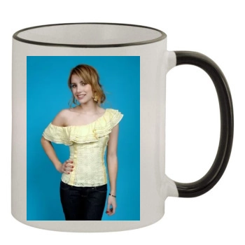 Emma Roberts 11oz Colored Rim & Handle Mug