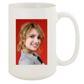 Emma Roberts 15oz White Mug