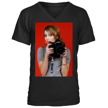 Emma Roberts Men's V-Neck T-Shirt