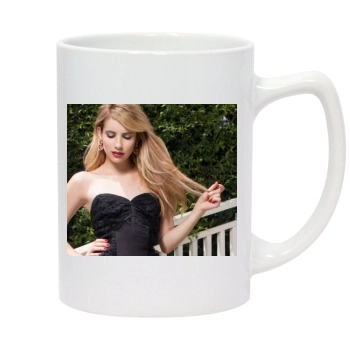 Emma Roberts 14oz White Statesman Mug