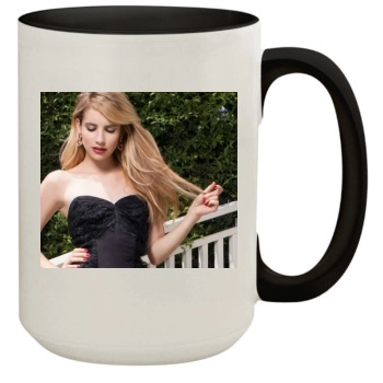 Emma Roberts 15oz Colored Inner & Handle Mug