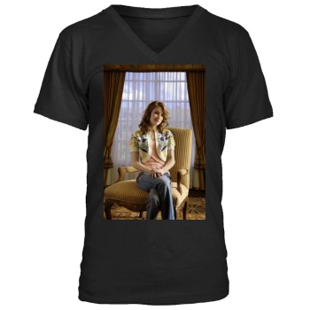 Emma Roberts Men's V-Neck T-Shirt