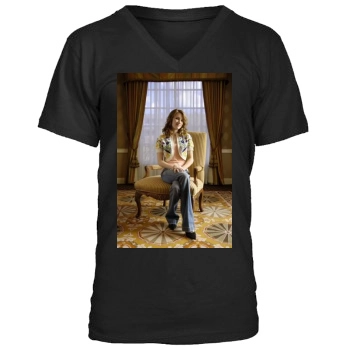 Emma Roberts Men's V-Neck T-Shirt