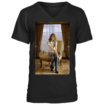 Emma Roberts Men's V-Neck T-Shirt