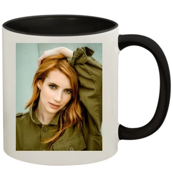 Emma Roberts 11oz Colored Inner & Handle Mug