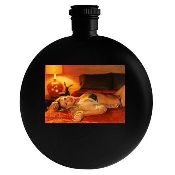 Tara Reid Round Flask