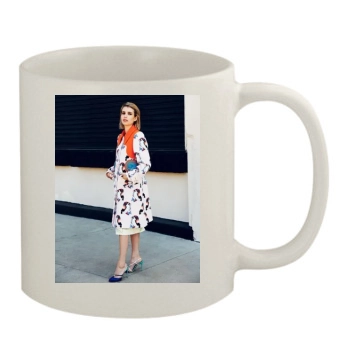 Emma Roberts 11oz White Mug