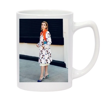 Emma Roberts 14oz White Statesman Mug