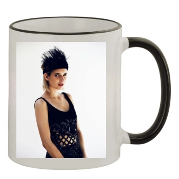 Emma Roberts 11oz Colored Rim & Handle Mug