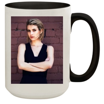 Emma Roberts 15oz Colored Inner & Handle Mug