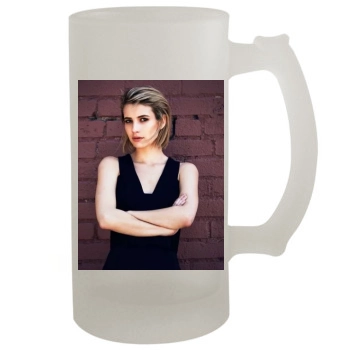 Emma Roberts 16oz Frosted Beer Stein