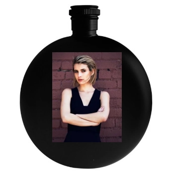 Emma Roberts Round Flask