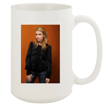 Emma Roberts 15oz White Mug