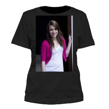 Emma Roberts Women's Cut T-Shirt