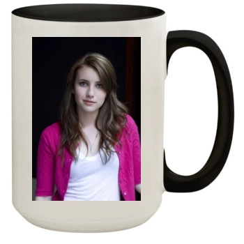 Emma Roberts 15oz Colored Inner & Handle Mug