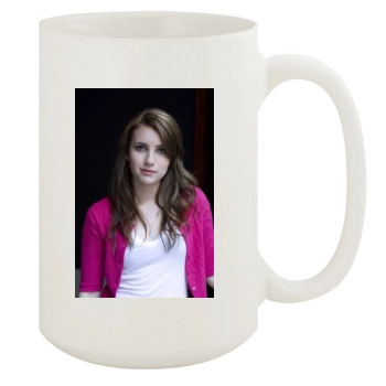 Emma Roberts 15oz White Mug