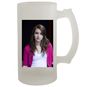 Emma Roberts 16oz Frosted Beer Stein