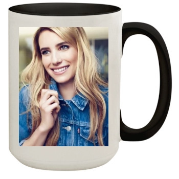 Emma Roberts 15oz Colored Inner & Handle Mug