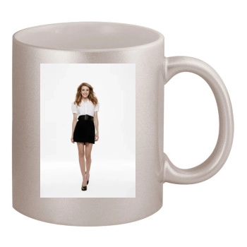 Emma Roberts 11oz Metallic Silver Mug