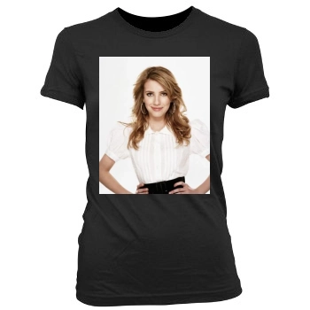 Emma Roberts Women's Junior Cut Crewneck T-Shirt