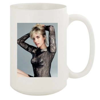 Emma Roberts 15oz White Mug