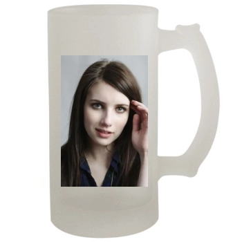 Emma Roberts 16oz Frosted Beer Stein